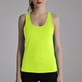 thumbnail image 5 of gakvbuo Plus Size Summer Tank Tops For Women 2023 Trendy Women's Leisure Sports Fitness Yoga Tank Tops Vest Sports Tied Running Vest, 5 of 9