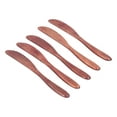 thumbnail image 2 of Cuchillo de madera para mesa, cuchillo pulido para pastel, vajilla reutilizable, utensilios de cocina ecológicos para el hogar, cocina, picnic, restaurante., 2 of 14