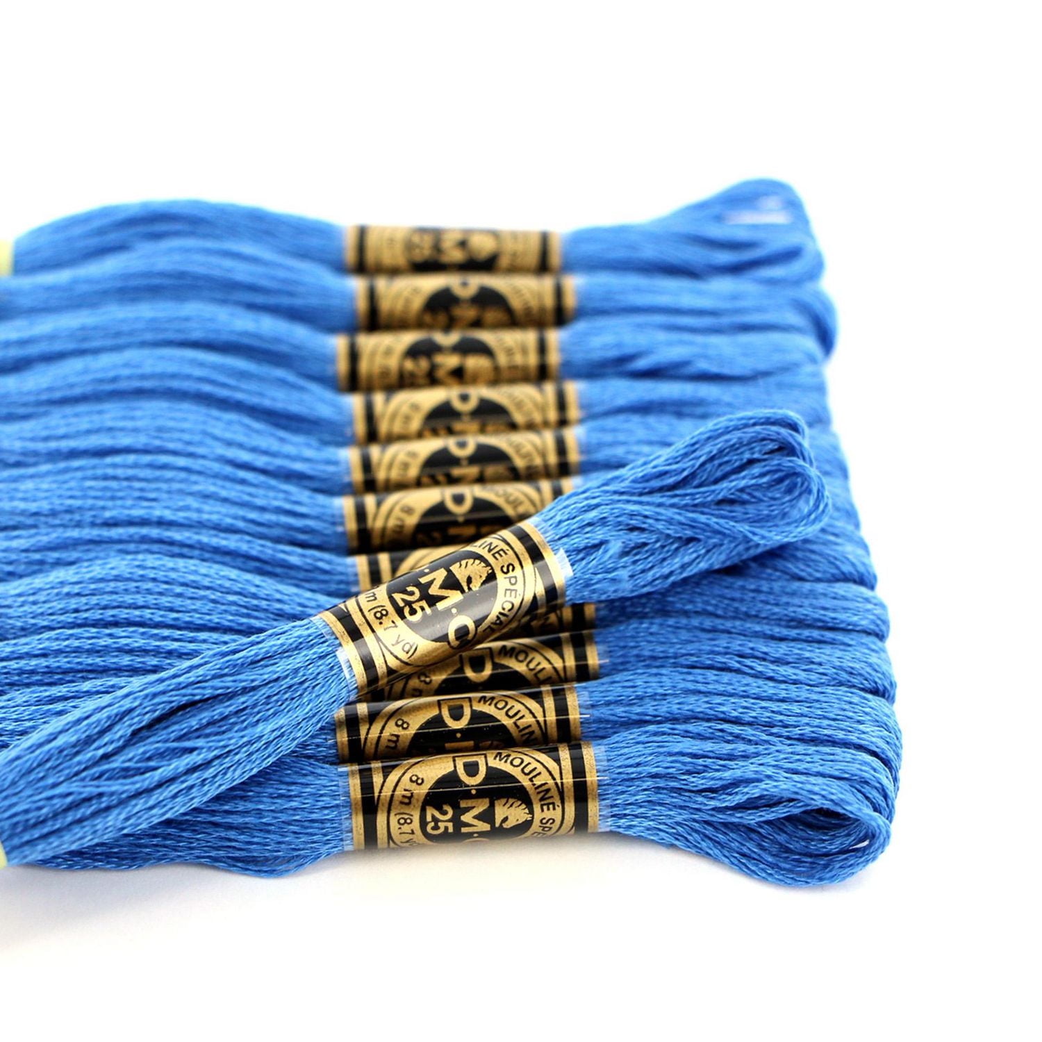 DMC Blue Cotton 6 Strand Floss 8 m (8.75 yd)