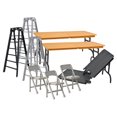 thumbnail image 2 of Tables, Ladders & Chairs Match Accessory Set for WWE & AEW Wrestling Action Figures, 2 of 2