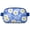 Blue-3, variant on Artistic Daisy Waist Bag – Retro Boho Fanny Pack with White Flowers, Vintage Floral Vibe for Spring & Autumn Looks