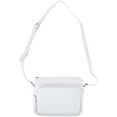 thumbnail image 2 of CTM  Leather Shoulder Bag Purse with Side Organizer (Women), 2 of 5