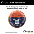 thumbnail image 3 of Cinta Adhesiva Champion Sports 3 Pulgadas x 36 Yardas, 3 of 5