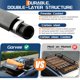 thumbnail image 5 of QinaQin Canastilla universal para techo de 46 x 36 pulgadas, capacidad de 200 lb, portaequipaje resistente para SUV, auto o camioneta, 5 of 8