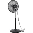 thumbnail image 4 of Global Industrial 20" Industrial Pedestal Oscillating Fan, 5,250 CFM, 1/6 HP, 4 of 6