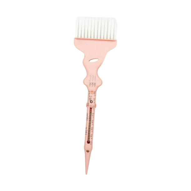 Cepillo para teñir el cabello, cepillo recto para teñir el cabello, peine para teñir, herramienta para teñir el cabello. Rosa