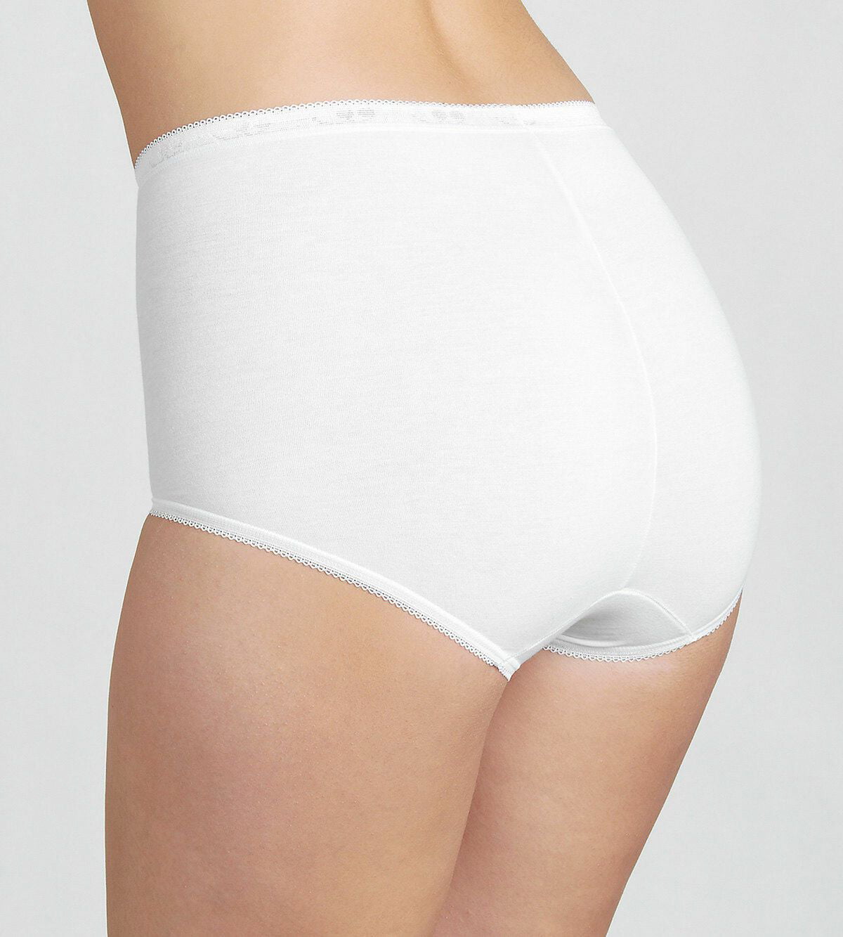Sloggi Womens Zero Feel High Waisted Seamfree Cotton Underwear or Panties  Basic Maxi Briefs (White, S, 3 Pack) 