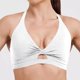 thumbnail image 2 of Sujetador deportivo a prueba de golpes para mujer - Tirantes ajustables, cuello en V, relleno extraíble, nailon/spandex, yoga, running, fitness, tallas S-XL, contorno de pecho 66-75 cm, 2 of 6