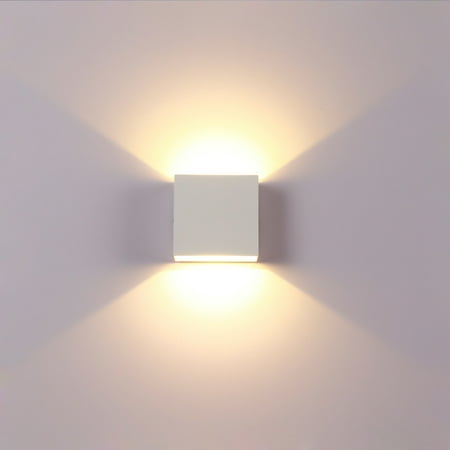 

MABOTO Led Wall Lamp Modern Hallway Wall Lights 6W 3000K Up Down Wall Mounted Lights Warm Wall Sconce For Living Room Bedroom Aisle Corridor