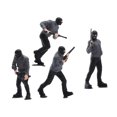 thumbnail image 2 of 4 Piezas Figuras Miniatura Escala 1/64 Personas Enmascaradas Modelo Resina Artesanía Detallada para Decoración de Dioramas Fotografía Colección Escenarios Miniatura, 2 of 9