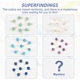 thumbnail image 5 of 60Pcs 8mm Gemstone Charms Round Frosted Natural Stone Charms Dyed Synthetic Charms for Necklace Jewelry Making, 5 of 9