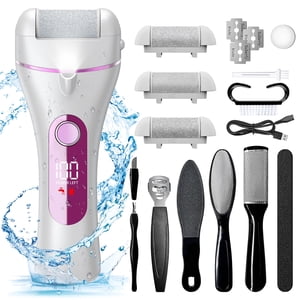 Yoovee Electric Callus Remover, 18-in-1 Foot Care Kit