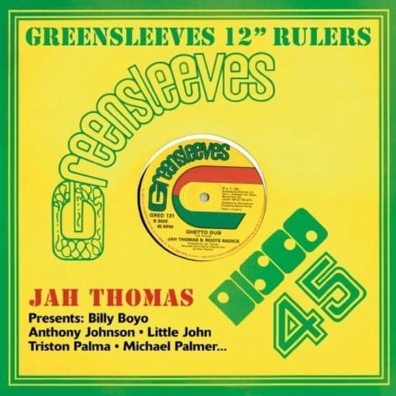 Jah Thomas - 12 Inch Rulers: Jah Thomas - Music & Performance - CD