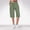 Army Green#3, variant on LEBONYARD Women's Capri Pants-A Fashionable Way to Stay Active,Women's Casual Solid Elastic Waist Pocket High Waist Strap Home Short Pants Watermelon Red M