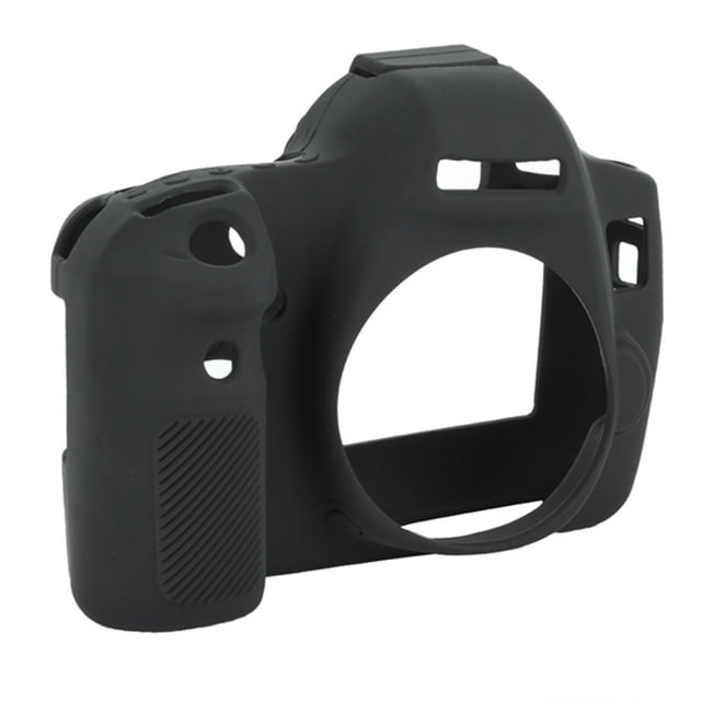 Funda protectora de silicona suave para cámara Canon 6D (negra)