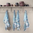 thumbnail image 4 of Coolnut Christmas Snowman Kitchen Towels, 18 x 28 Inch Super Soft and Absorbent Dish Cloths for Washing Dishes, 4 PCS Reusable Multi-Purpose Microfiber Hand Towels for Kitchen, 4 of 5