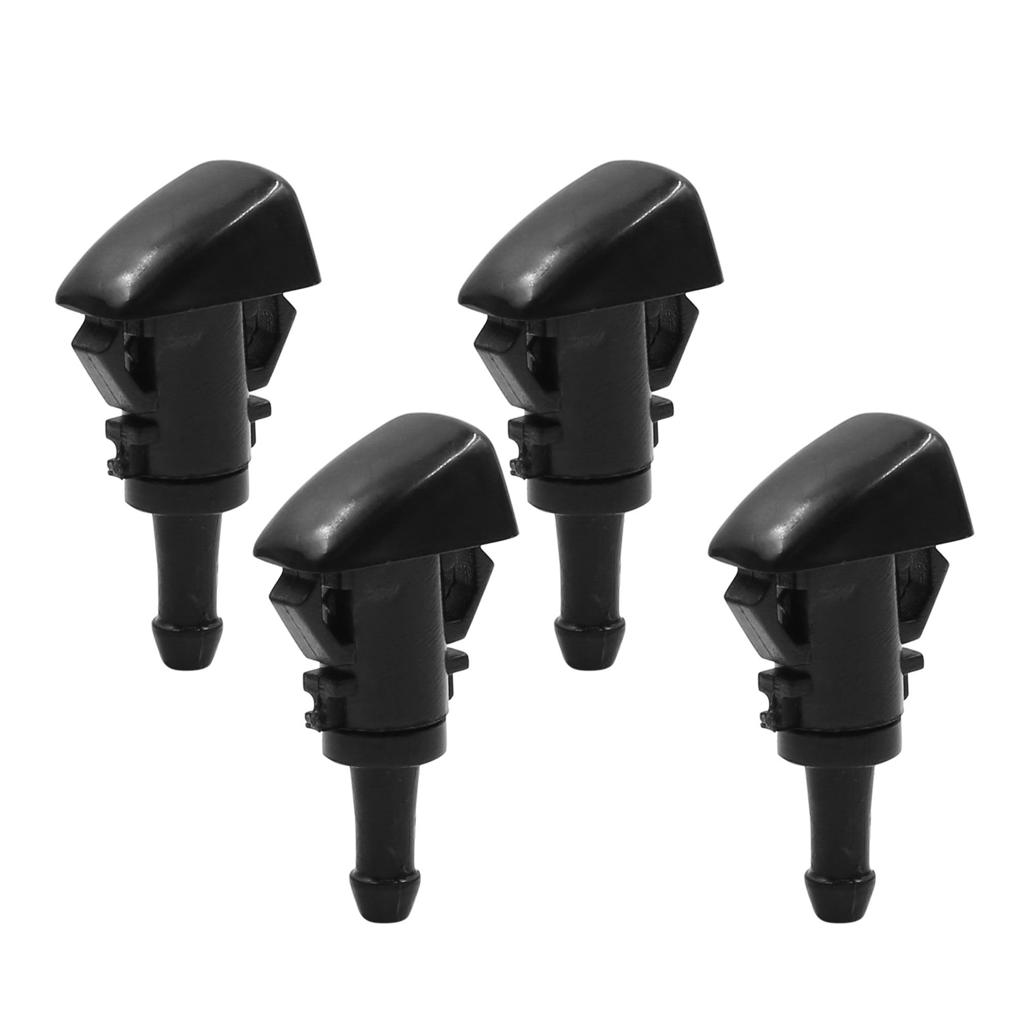 Black Windshield Window Washer Nozzle Cleaning Sprayer for Car 43 x