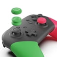 thumbnail image 4 of 3 pares (6 piezas) de fundas para mandos, color negro, compatibles con mandos de PS4/PS5, cubiertas para mandos de pulgar CQC y FPS, cubierta de balancín analógico, 4 of 5