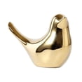 thumbnail image 4 of Decoración para hogar perfecl Estatua de Pájaros Escultura de Animal de Cerámica Adorno de Cerámica Dorada Adornos Modern S, 4 of 8