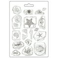 thumbnail image 4 of Stamperia Soft Maxi Mould A5-Silent Sea Fossils, 4 of 4