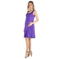 thumbnail image 5 of Maternity Sleeveless Scoop Neck Mini Dress, 5 of 9