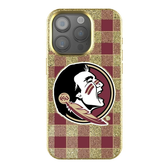 Keyscaper Florida State Seminoles Plaid Bling iPhone Case