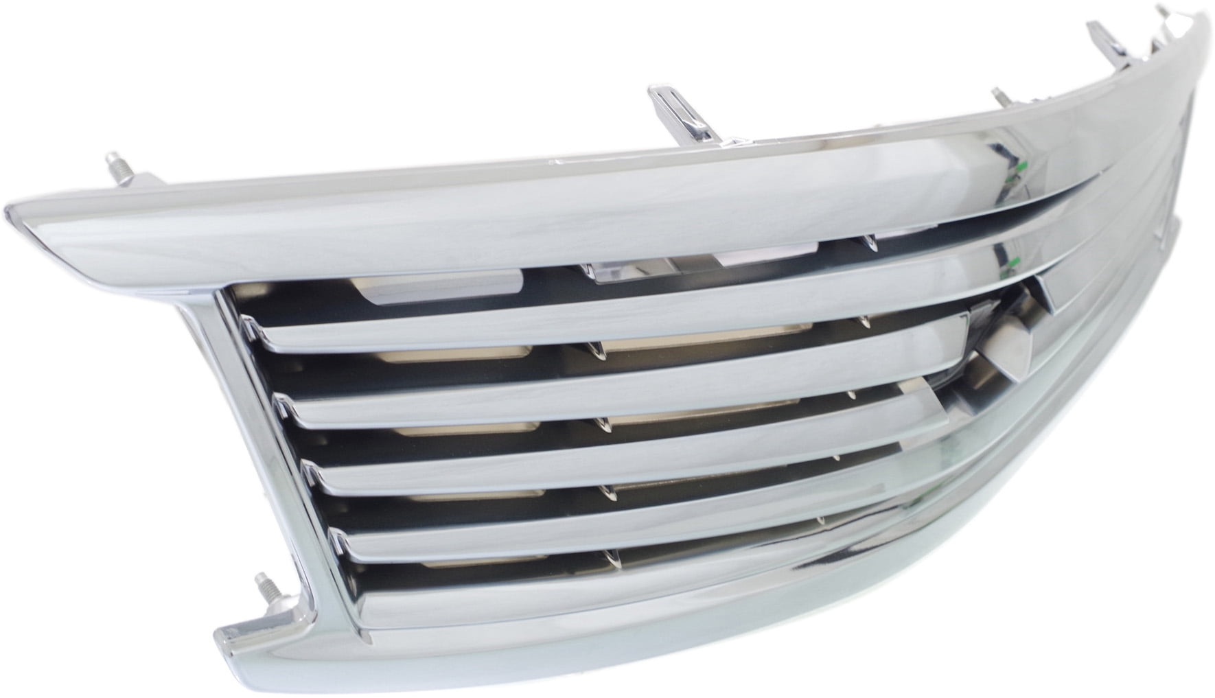 Grille Assembly Compatible With 2010-2013 Infiniti G37 2011-2012 G25 Sedan Chrome Shell and Insert