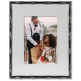 thumbnail image 2 of White Metallic BAMBOO Silhouette 5x7 frame - 5x7, 2 of 58