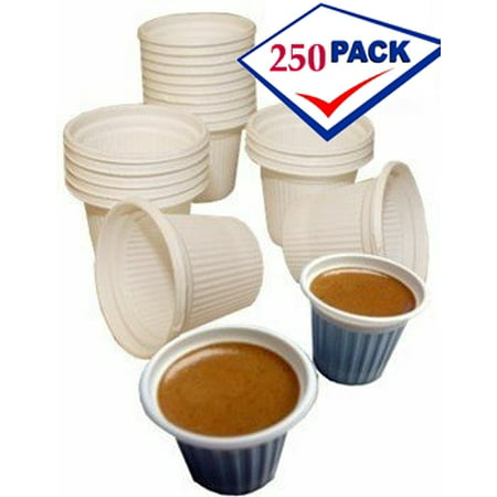 Mini disposable Cuban Style and espresso coffee cups 3/4 oz. Pack of