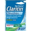 Claritin Allergy Medicine, Antihistamine, Cool Mint Chewable, 8 Count