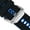 Black/Blue, variant on Silicone Watch Bands,22mm Quick Release Rubber Watch Strap for Men Women,Black with Black Buckle