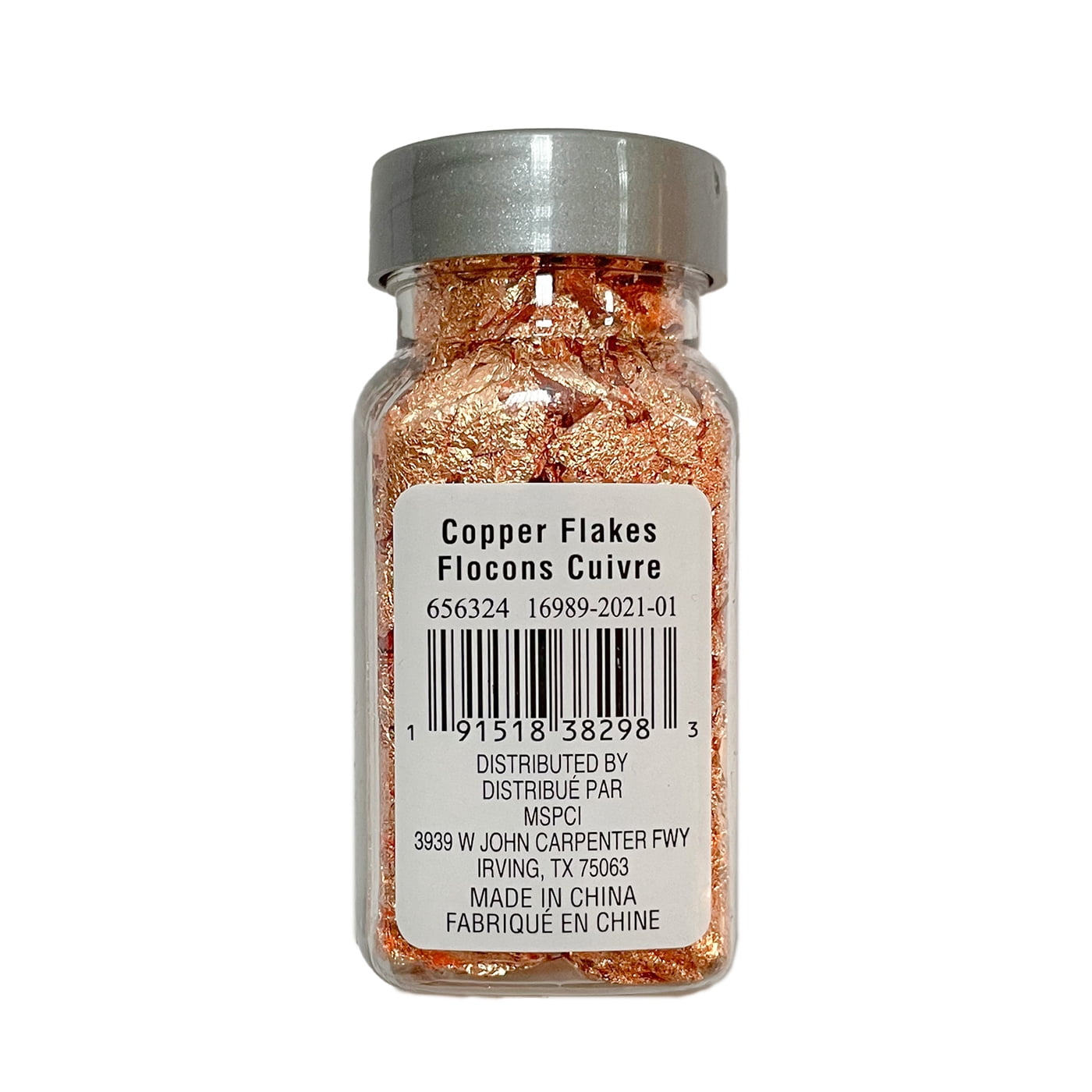 Recollections Copper Foil Specialty Glitter Flakes, 12 Pack