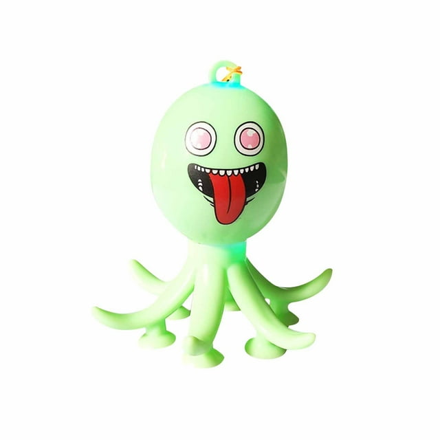 Nuevos juguetes Fidget, elásticos con luz LED, Mini resorte sensorial, ventosa de expresión divertida, juguetes sensoriales DIY para aliviar el estrés Wmkox8yii HAHFKSH942