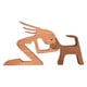thumbnail image 1 of Adorno de madera de familia de perros: tallado a mano, duradero y decorativo, para el hogar y la oficina, 1 of 5