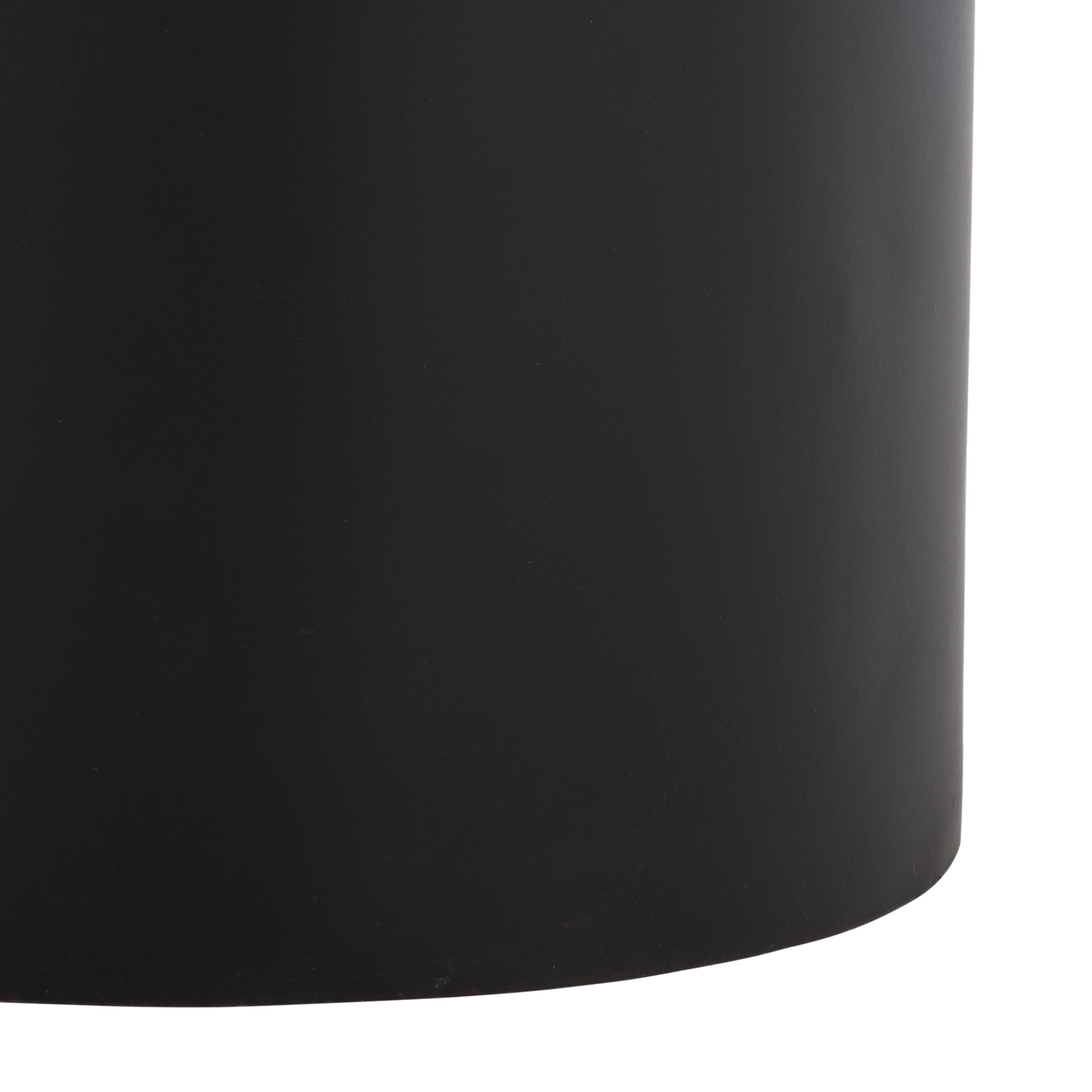 Safavieh Couture Donnastella Metal Modern End Table, Black