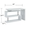 thumbnail image 5 of Yates Multifunctional Corner/L Desk w/ Shelves, 5 of 5