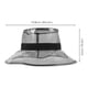thumbnail image 2 of AURARMLET Sombrero De Transparente De PVC Con Protección Solar Y Para Mujer, 2 of 6