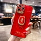 thumbnail image 1 of Funda de teléfono Boucho de lujo galvanizada para iphone 14 Plus 13 12 Pro MAX 11Pro XS XR X SE 6 7 8 plus funda de agarre de anillo con soporte para teléfono Tan Jianjun unisex, 1 of 2