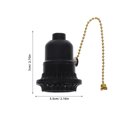 thumbnail image 2 of KAKOWELY Light Socket Base Light Bulb Socket Universal Lamp Socket Adapter Lamp Supply Universal Lamp Holder Table Lamp Corridor Lamp Balcony Lamp Part Universal Lamp Holder, 2 of 5