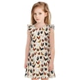 thumbnail image 1 of Balery Roosters and Chickens Camisón de princesa para niñas, pijama de algodón con mangas abullonadas, suave y bonito.-Small, 1 of 6