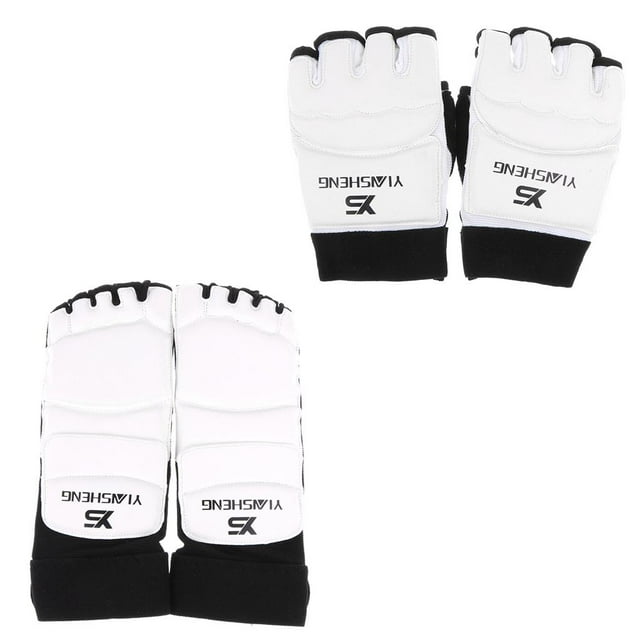 Guantes de Karate de Los Pies Del Del Empeine para El Kick Boxing XS Soledad Protector de pie de boxeo