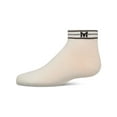 thumbnail image 3 of MeMoi  M Multi Line Anklet Socks - Girls - Female, 10, Winter White, 3 of 8