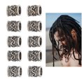 thumbnail image 1 of Cuentas Para Trenzado De Barba, Decoración Portátil, Exquisita, aleación De Bricolaje, Cuentas De Tubo Para El Cabello, Retro Para Fiesta De Boda, Collar, 1 of 7