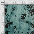 thumbnail image 2 of oneOone Polyester Spandex Teal Green Fabric Abstracts Quilting Supplies Print Sewing Fabric By The Yard 56 Inch Wide, 2 of 4