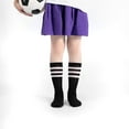 thumbnail image 3 of Kids Youth Soccer Socks, Boys Girls Knee High Athletic Sports Football Baseball Socks 6-12 Years, 3 of 8