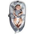 thumbnail image 1 of Baby Nest Soft Breathable Baby Bed Perfect for Newborn Gift（grey）, 1 of 4