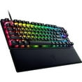 thumbnail image 3 of Razer Huntsman V3 Pro TKL Clavier de Jeu : Commutateurs Optiques Analogiques avec Déclenchement Rapide et Actionnement Ajustable - Touches Multimédias et Cadran - Capuchons de Touches Doubleshot PBT - Plaque Supérieure en Aluminium - Poignet, 3 of 10
