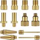 thumbnail image 1 of Adaptadores de válvula de 12 piezas, cobre puro sin fugas de aire, para bicicleta, bomba de bicicleta y compresores de bomba, 1 of 5