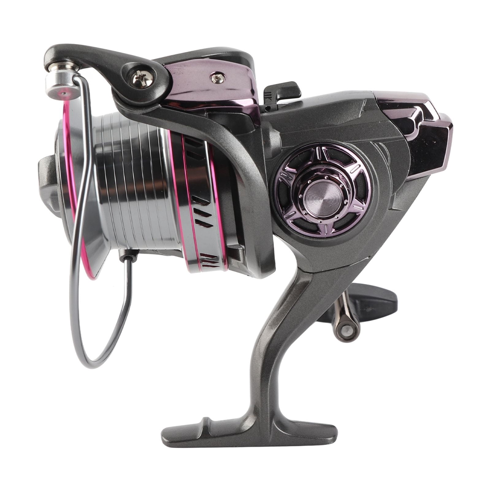 Casting Fishing Reel Metal Nylon 12+1 Ball Bearings Freshwater Fishing Reel For Anglers