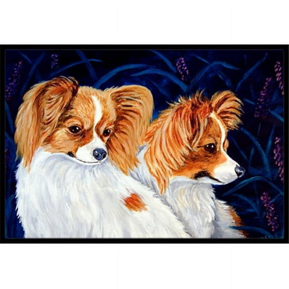 Papillon Indoor Or Outdoor Doormat - 24 x 36 in.
